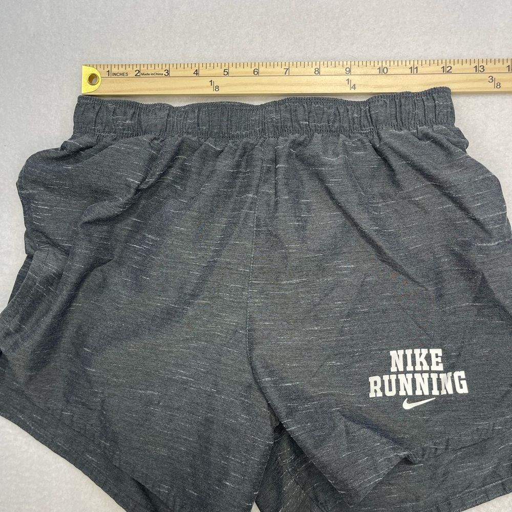 Nike Dri-FIT Running Shorts Women Small Gray Athletic Lined Gym Active - Picture 7 of 8
